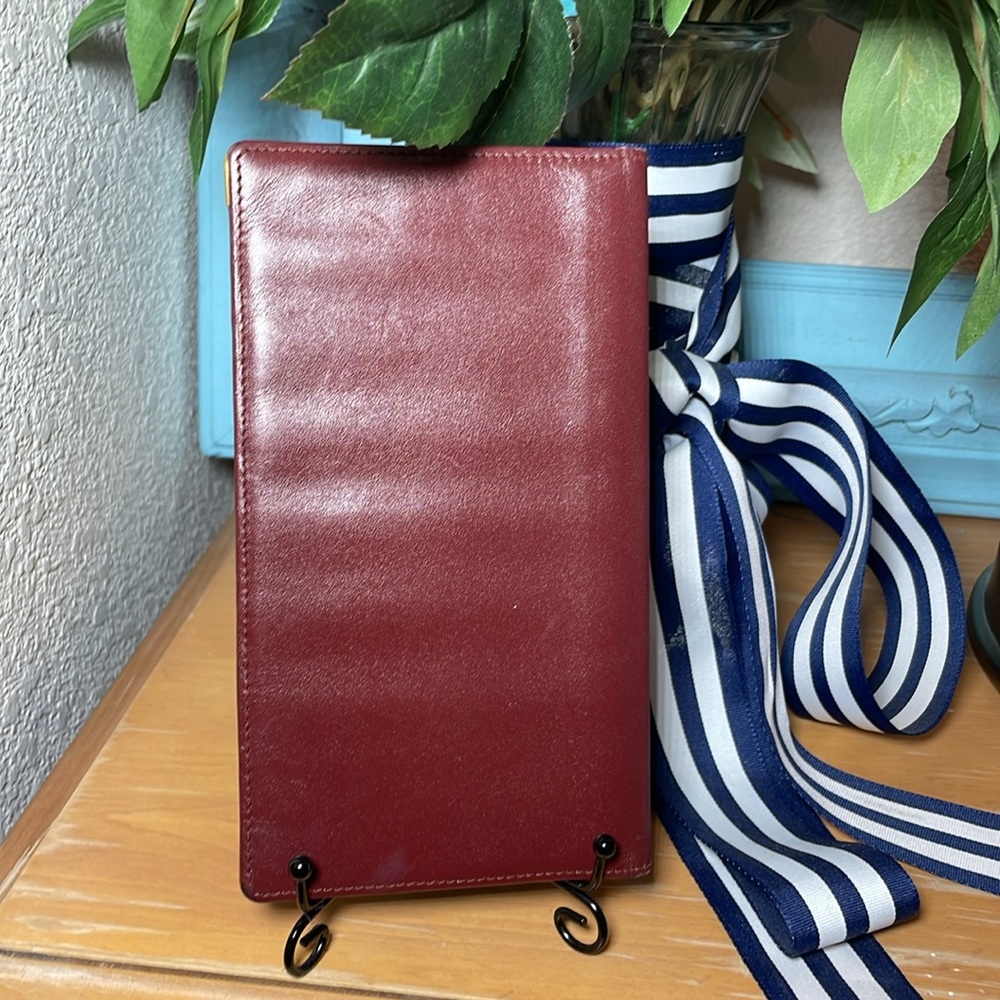 Cartier Must De Cartier Bordeaux Calfskin Leather Bifold Long Wallet - Picture 7 of 12